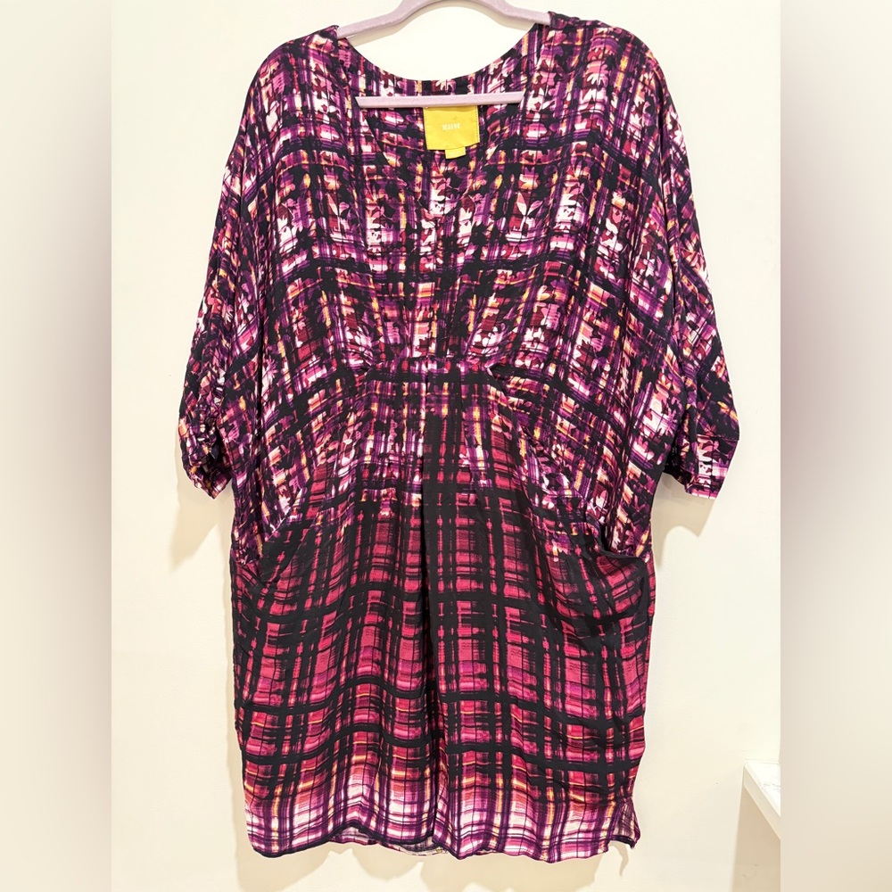 Anthropology Maeve Petal Palette Tunic Dress Size Medium